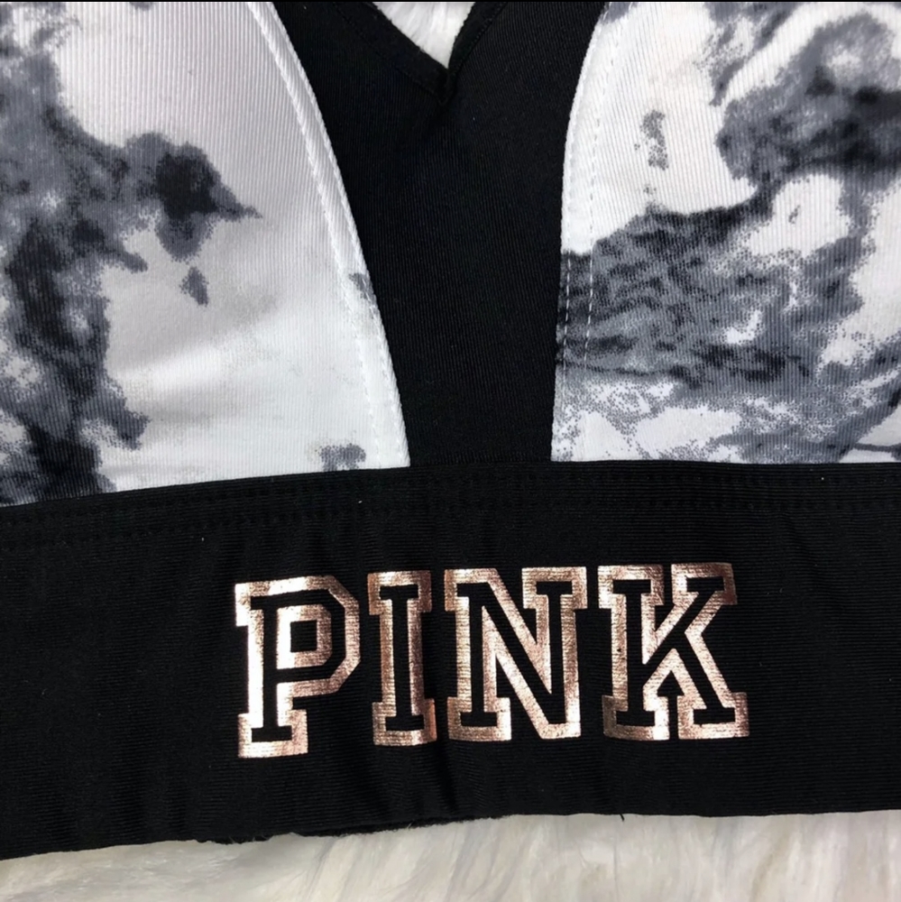 VS PINK Marble Sports Bra - Picture 5 of 7